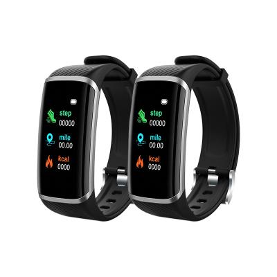 China MP3 Playback ECG Bracelet Heart Rate Monitor Bracelet Fitness Tracker Band for sale