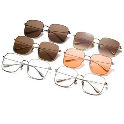 China High Quality Fashion Sun Glasses Metal Frame Sunglasses for Wholesale Te koop