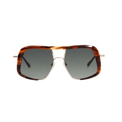 China High Quality Fashion Sunglasses Italy Design CE Private Label Acetate Sunglasses With Polarized Lens à venda