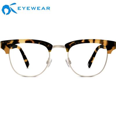 Chine 2020 Newest Titan Eyewear Fashion High Quality Semi-rimless Glasses Frames Eyewear Combination Glasses à vendre