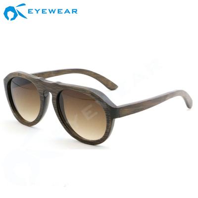 Chine Fashion Sun Glasses Brand Sun Glasses Bamboo Polarized Wooden Wooden Sunglasses à vendre