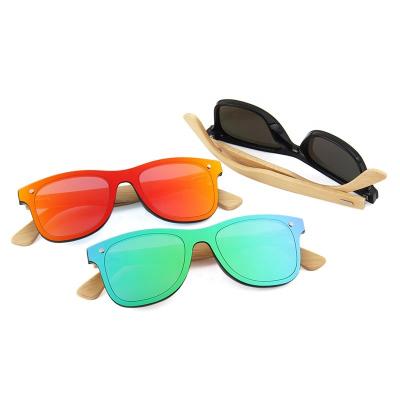 China Fashion Sun Glasses Amazon Hot Selling Mirror Sun Glass Wooden Polarized Sunglasses for sale