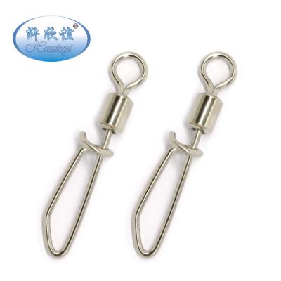 China Copper (Brass) Rolling Swivel With T-Shape Snap Carp Fishing Tackle For Fishing for sale