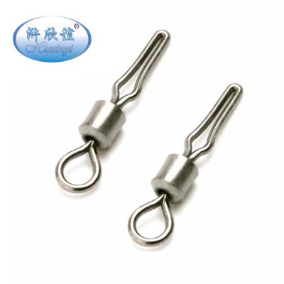 China Copper (Brass) Swivel With Side Line Clips For Carp Swivels Fishing Tackle Accessories for sale