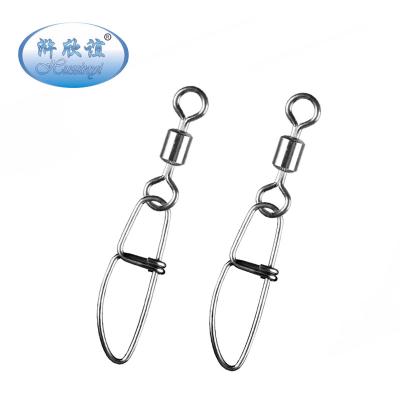 China Copper+Stainless Steel (Brass) Brass Bearing Swivel With Insurance Breakage Fishing Tackle Accessories For Carp Fishing for sale