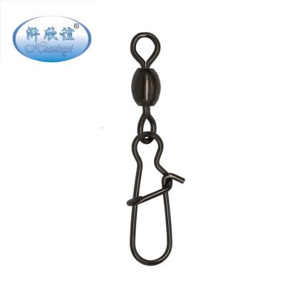 China Copper (Brass) Steel +Stainless Swivels Fishing Tackle Accessories Crane Swivel With Nice Snap Hook Connector for sale