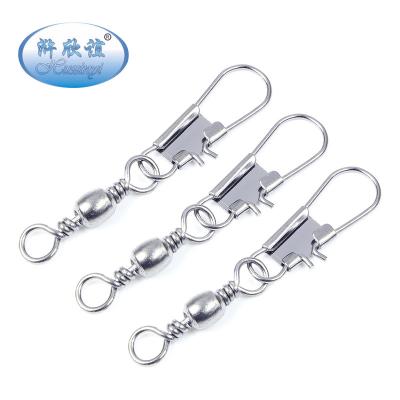 China +Stainless Steel (Brass) Copper Barrel Swivel with Snap Coupling Hook Hook Connector Carp Fishing Tackle Accessories for sale