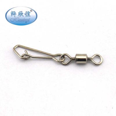 China Copper (Brass) +Stainless Steel Rolling Swivel With Hooked Snap Carp Fishing Tackle Accessories for sale