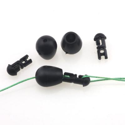 China Plastic Carp Fishing Beads Quick Change Release Beads Holder Connector Method Conductor Line Fishing Terminal Tackle for sale