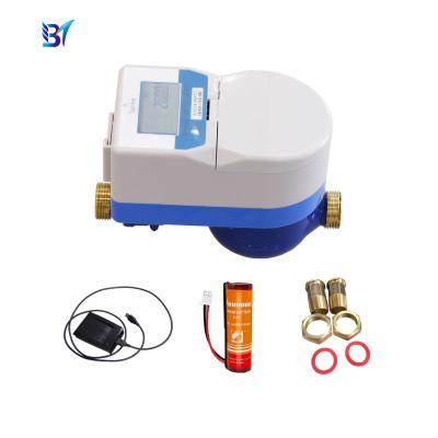 China Gauge Using Cards Plastic Body DN15 brass Prepaid Smart Water Meter Wifi for sale