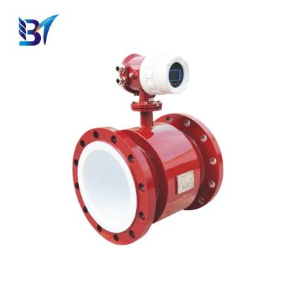 China Acrylic Water Flowmeter Digital Flange Pipeline Electromagnetic Flowmeter en venta