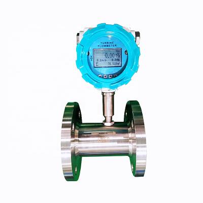 China Turbine Flowmeter Water Digital Turbine Flow Meter 2 Inch for Milk for sale