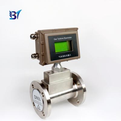 China Factory Sanitary Turbine Flowmeter SS304 Body Material Turbine Flow Meter High Accuracy Te koop