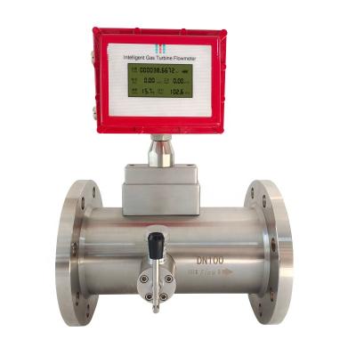 China DN80 Gas Measuring LPG Mass Flow Meter Gas Hydrogen with Display Te koop