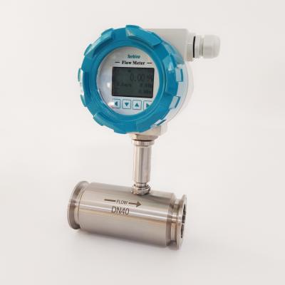 Chine Hot Selling Diesel Fuel Turbine Flowmeter DN32 Impeller Type Flow Meter à vendre