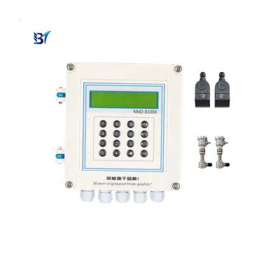 China Kaifeng BT Small Pipe Fixed Ultrasonic Flow Meter with LCD for sale