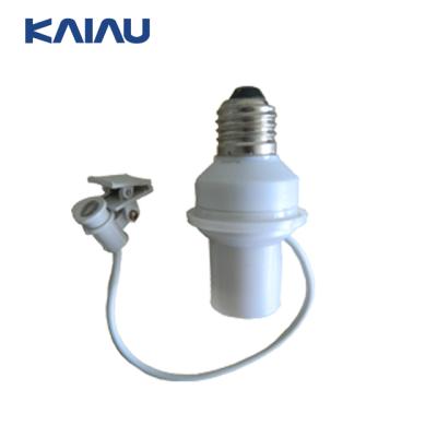 China Light Control Lamp Holder / Photocell Socket Day Night Sensor Photocell Lamp Holder for sale