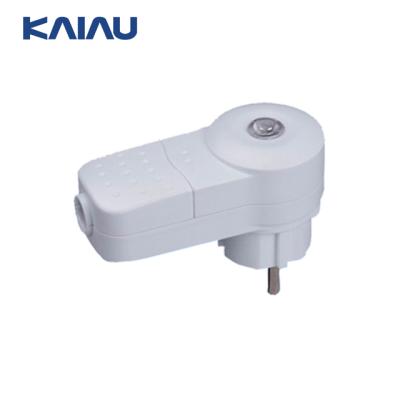 China Residential / Multi-Purpose Day Night Control Photocell Sensor EU Europe Plug Socket With Photodetector for sale