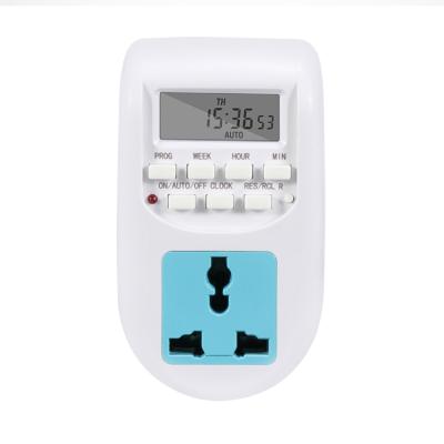 China Indian Timer Switch 10A Europe India Weekly Programmable Digital Electronic Timer Switch for sale