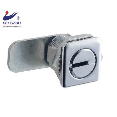 China Cabinet Door Railway Machinery Hengzhu Cam Lock MS-W400-2A Zinc Alloy Square Cam Lock for sale