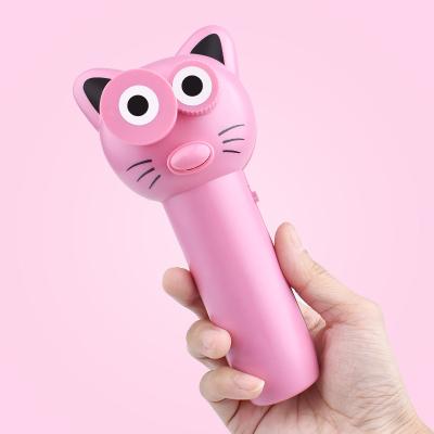 China Indoor Cat Shape Thruster Stress Relief Decoration Zipstring Rope Thruster Toys Rope Launcher Decompression Toy for sale