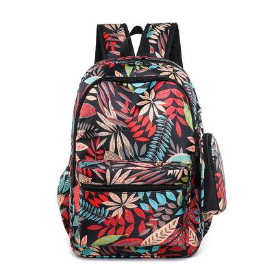 China Durable Wholesale School Backpack Teenager Large Capacity Printing School Bags Backpack for sale