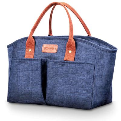 China Waterproof Women Lunch Bags Insulated Fashionable Large Cooler Box Lunch Bag For Work for sale