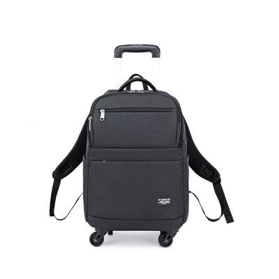 China 360 Convertible Rolling Bag Luggage Trolley Backpack Rolling Suitcase Traveling Bags for sale