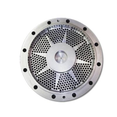 China Wear Resistance Extruder Flat Die For Aquatic Feed With Diameter 1.2mm 1026 Holes for sale