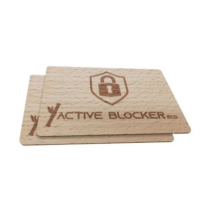 China Custom Made Business Name Cards Eco - Friendly Europe Logo Wooden Carft VIP for sale