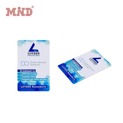 China Waterproof / Waterproof High Quality Full Color Printing PVC Hotel Employee ID Card for sale