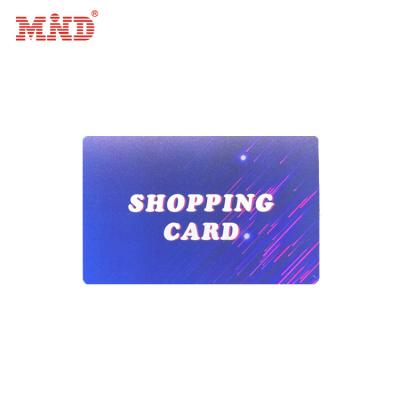 China Logo Supermarket Shopping Loyalty Promotion Customized Waterproof/Waterproof Smart Card for sale