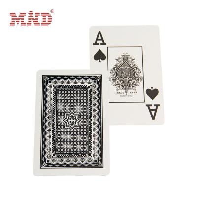 China Factory Price Plastic Custom Plastic Game Playing Card for sale