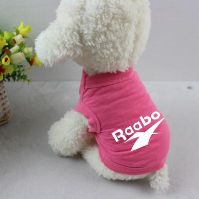 China Amazon Best Selling High Quality Sustainable Pet Clothes Big Brees Summer Cooling Small Shirt Luxury Dog Clothes for sale