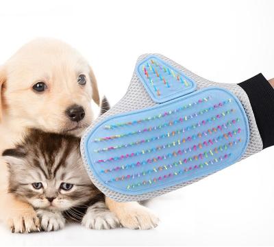 China Newest Viable Pet Product Dog Cat Hair Remover Fur Brush Comb Bath Message Grooming Tools for sale