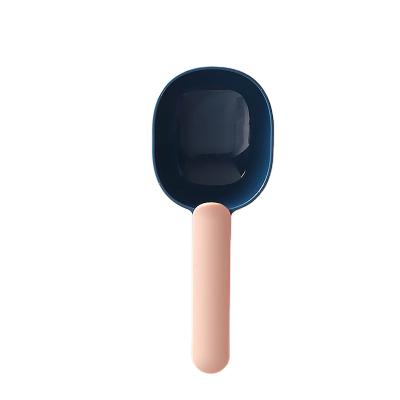 China Cheap Price PP Pet Food Spoon Viable Dog Food Scoop Plastic Pet Food Spoon Clip for sale