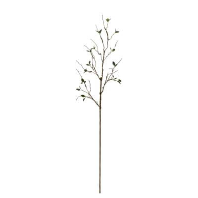 China QIHAO Artificial Gypsophila Flower Leaves Green Leaf For Home Wedding for sale