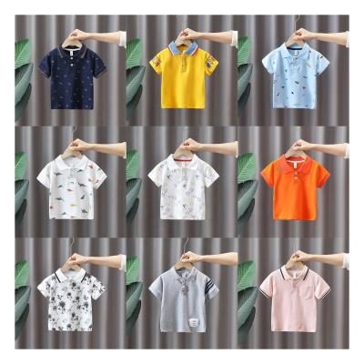 China Anti-shrink made in china odair cotton lapel polo shirt for kids for sale