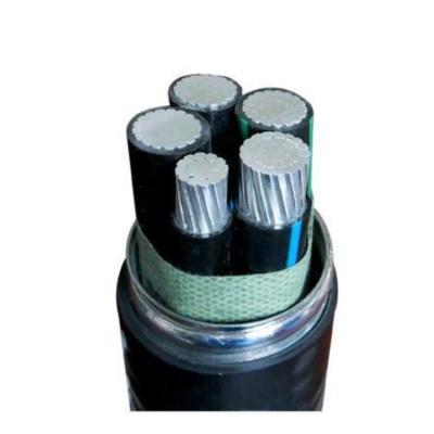 China Hot Selling Construction Power Cable 4*120+1*70MM2 Aluminum Alloy Aluminum Alloy Armored Cable for sale