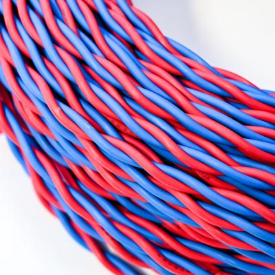 China Other Pure Copper Electric Wire H05VV-F RVV 4core 0.75mm2 Power Cable PVC Insulated Conductor for sale