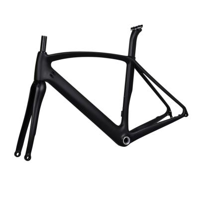 China Road Bikes 2017 Chinese Cheap Full Carbon Road Bike Frame Toray Air Racing Disc Brake DI2 for sale