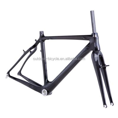 China High quality cyclocross bikes chineses bicycle frames V-brake carbon cyclocross bike frame FM058 for sale