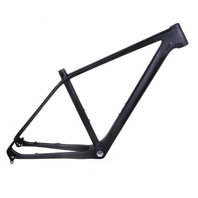 China QR and compatible wholesale chinese carbon fiber T700 full axle hardtail 29er mtb bicycle mountain bike frame M02 for sale