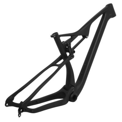 China For Through 2017 Axis 27.5er New Design Plus MTB Thrust Carbon Fiber Mountain Bike Frame Full Suspension for sale