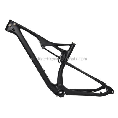 China 2018 New Upcoming Carbon Mtb Frame 29er EPS Mountain Bikes Max Thrust Disc Brake Frame Tire 2.35