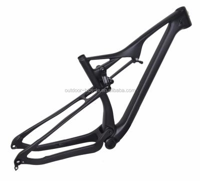 China Hot Design 29 Inch MTB BIKE Full Carbon ENV 29er Full Suspension mtb Frame BB92 Mountain Bike 2018 Wholesale Price OEM Mountain Bike for sale