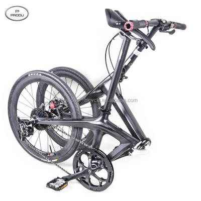 China Road Bikes Baolijia 2016 New Folding Bicycle Frame, Complete Carbon Road Bike, Super Light Folding Bicycle for sale