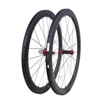 China Good quality carbon hub R36 straight pull carbon fiber wheelset 50mm carbon wheels anvil for sale