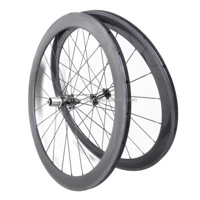 China High Quality Chinese Carbon Road Bike Wheelset Carbon Road Wheels 50mm Tubular Wheels For Sale for sale