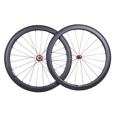 China Carbon Best Selling Cheap Chinese Road Bike Wheel, Carbon Fiber Bike Wheels, Carbon Bicycle Wheels For Cyclocross Bike for sale